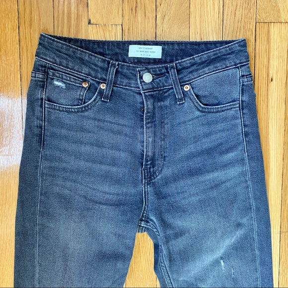 Levi's 721 Altered High Rise Skinny Jeans 27 - Picture 4 of 9